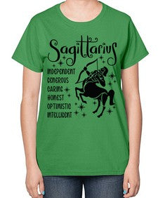 sagittarius 397# - sagittarius-  Ladies T-Shirt