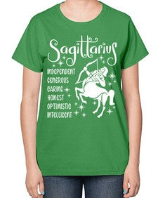 sagittarius 401# - sagittarius-  Ladies T-Shirt