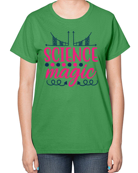 science magic 67# - general science-  Ladies T-Shirt