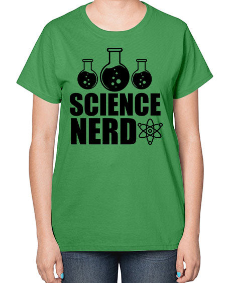 science nerd 62# - general science-  Ladies T-Shirt