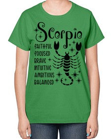 scorpio 431# - scorpio-  Ladies T-Shirt