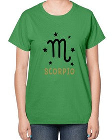 scorpio 455# - scorpio-  Ladies T-Shirt