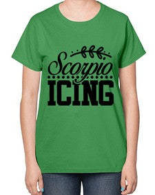 scorpio icing 442# - scorpio-  Ladies T-Shirt