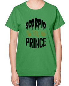 scorpio prince 445# - scorpio-  Ladies T-Shirt