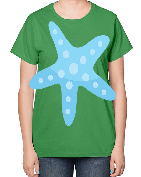 starfish 2# - shark-fish-  Ladies T-Shirt