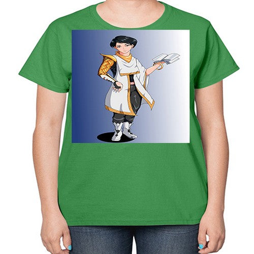 the book master 58# - anime-  Ladies T-Shirt