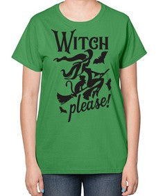 witch please 13# - witch-  Ladies T-Shirt