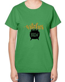 witches brew 6# - witch-  Ladies T-Shirt