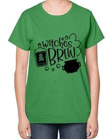 witches brew 8# - witch-  Ladies T-Shirt