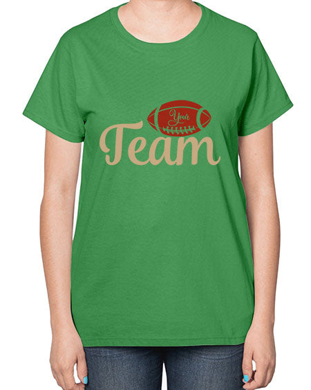 your team 2271# - softball-  Ladies T-Shirt