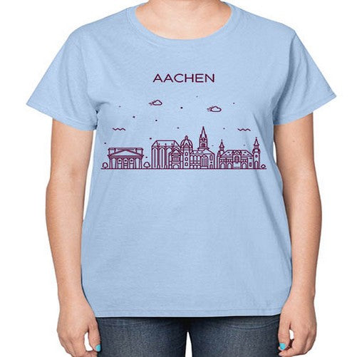 Aachen 260# - cities-  Ladies T-Shirt