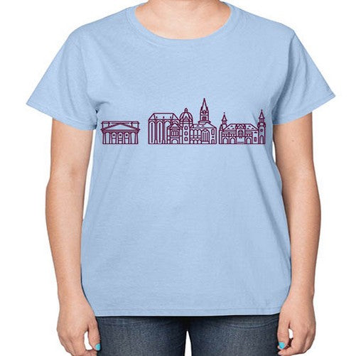 Aachen 261# - cities-  Ladies T-Shirt