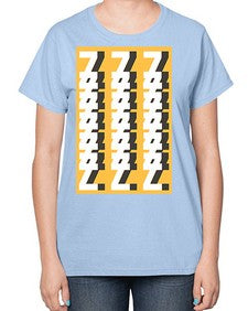 Abstract Shape 187# - art pop art-  Ladies T-Shirt