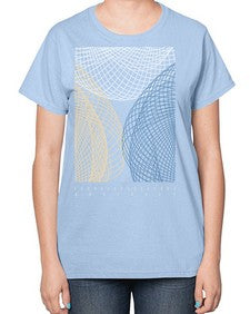 Abstract Shape 204# - art pop art-  Ladies T-Shirt