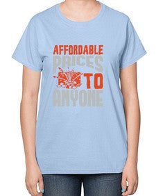 Affordable prices to anyone Style 28# - cleaner-  Ladies T-Shirt