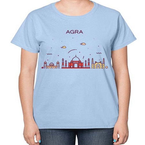 Agra 278# - cities-  Ladies T-Shirt