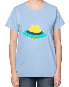 Alien 60# - ufo-  Ladies T-Shirt