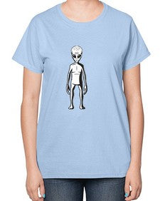 Alien 64# - ufo-  Ladies T-Shirt