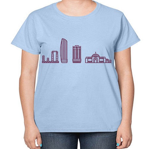 Amman 315# - cities-  Ladies T-Shirt
