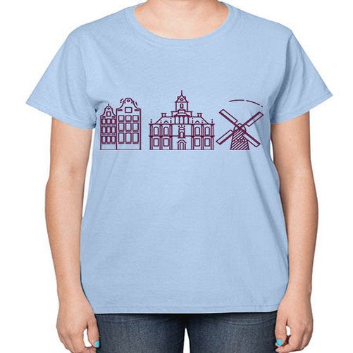 Amsterdam 319# - cities-  Ladies T-Shirt