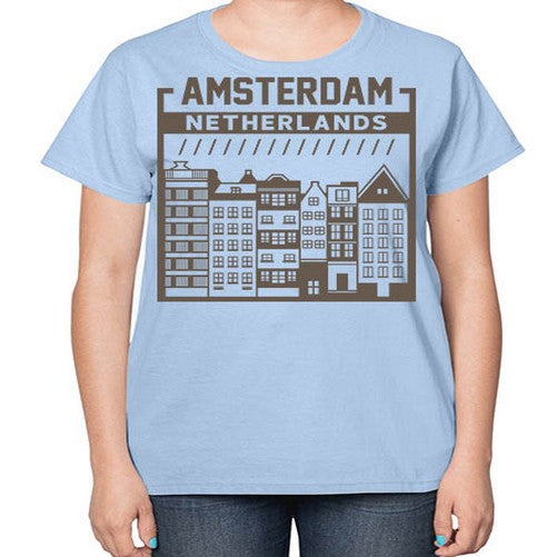 Amsterdam 320# - cities-  Ladies T-Shirt