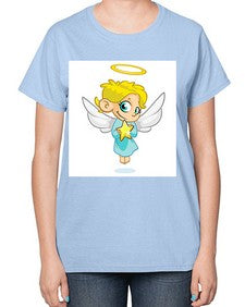 Angel 7# - cartoon general-  Ladies T-Shirt