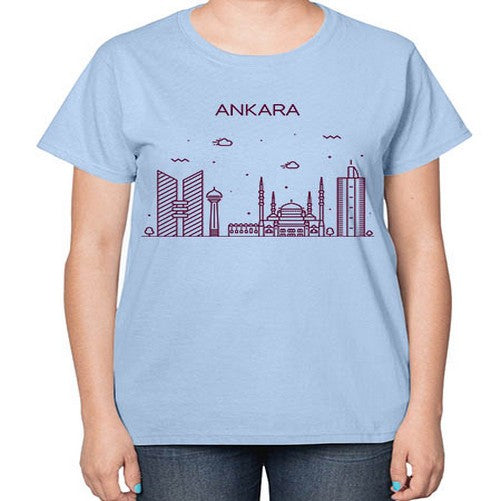Ankara 330# - cities-  Ladies T-Shirt