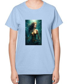 Aquarius 52# - aquarius-  Ladies T-Shirt