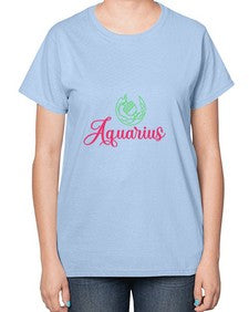 Aquarius 70# - aquarius-  Ladies T-Shirt