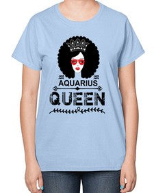 Aquarius queen 75# - aquarius-  Ladies T-Shirt