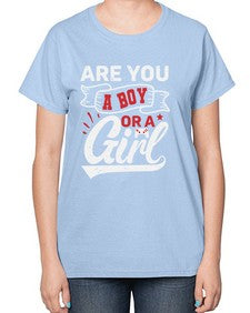 Are you a boy or a girl 2# - video games-  Ladies T-Shirt