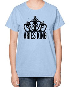 Aries king 107# - aries-  Ladies T-Shirt