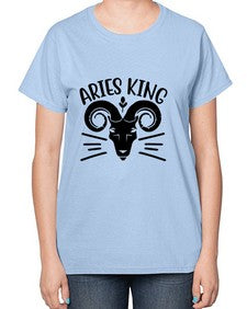 Aries king 109# - aries-  Ladies T-Shirt