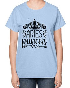 Aries princess 114# - aries-  Ladies T-Shirt