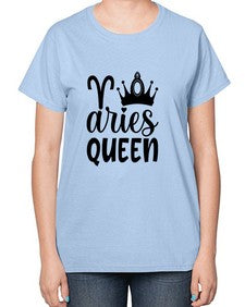Aries queen 118# - aries-  Ladies T-Shirt
