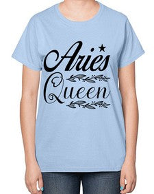 Aries queen 119# - aries-  Ladies T-Shirt