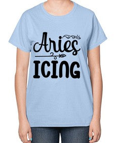 Ariesicing 106# - aries-  Ladies T-Shirt