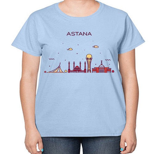 Astana 360# - cities-  Ladies T-Shirt