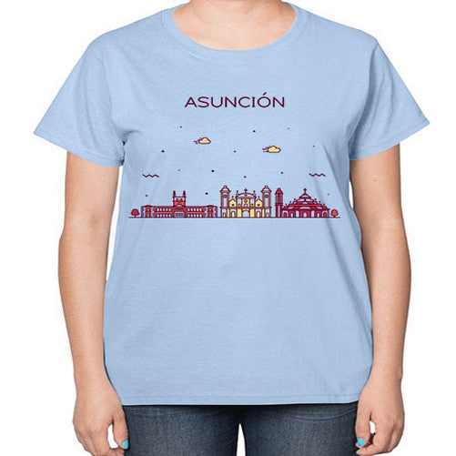 Asuncion 364# - cities-  Ladies T-Shirt