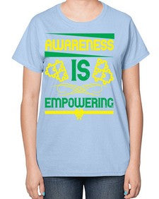 Awareness is empowering Style 4# - Self awareness-  Ladies T-Shirt