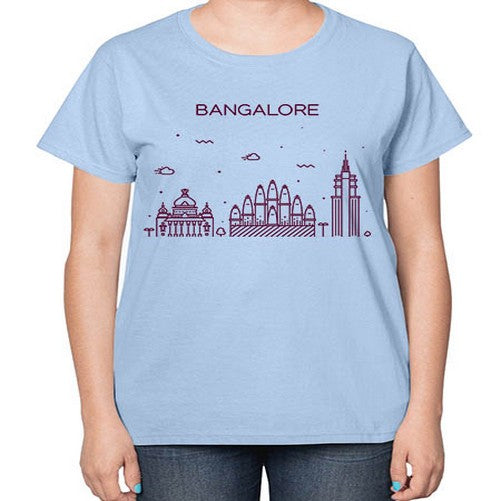 Bangalore 399# - cities-  Ladies T-Shirt