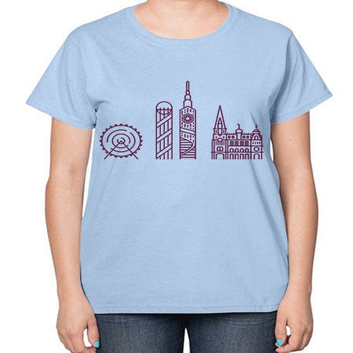 Batumi 421# - cities-  Ladies T-Shirt