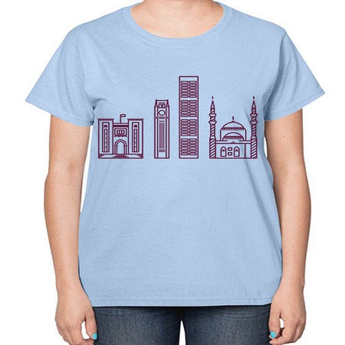 Beirut 431# - cities-  Ladies T-Shirt