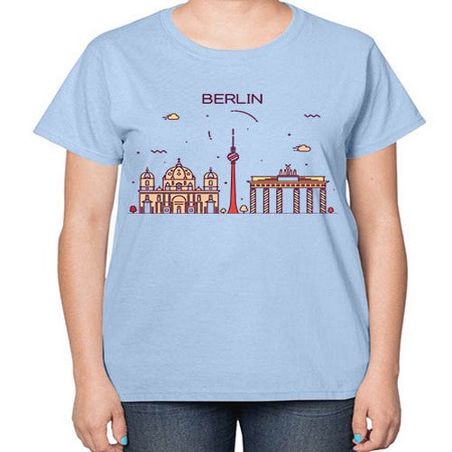 Berlin 447# - cities-  Ladies T-Shirt