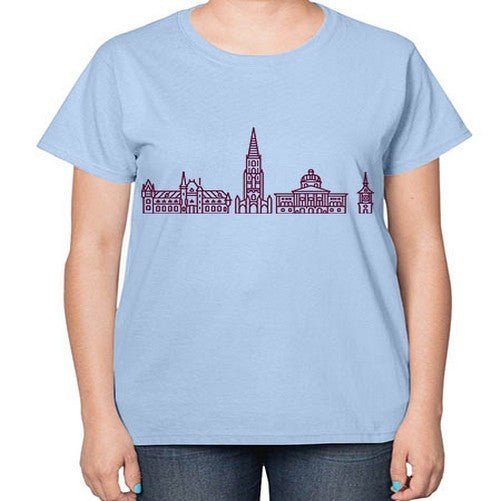 Bern 451# - cities-  Ladies T-Shirt