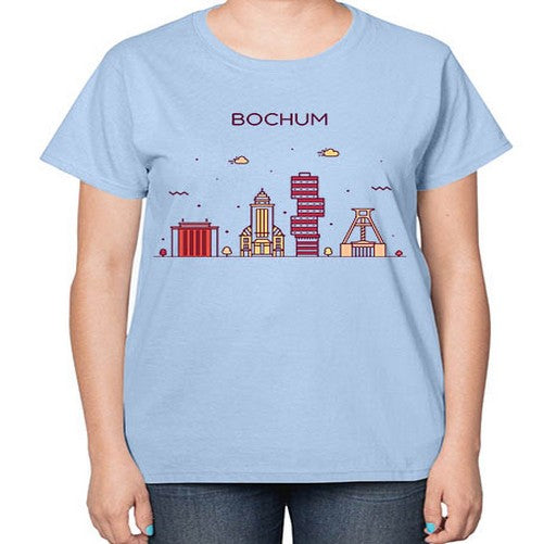 Bochum 461# - cities-  Ladies T-Shirt