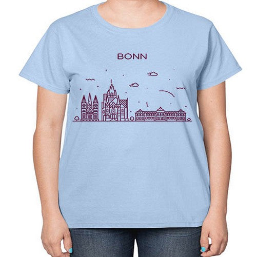 Bonn 472# - cities-  Ladies T-Shirt