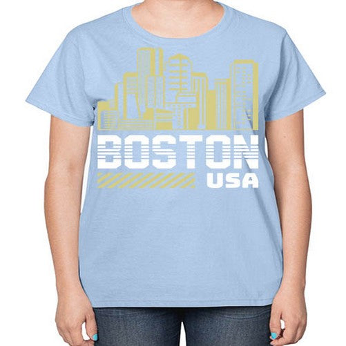 Boston 480# - cities-  Ladies T-Shirt