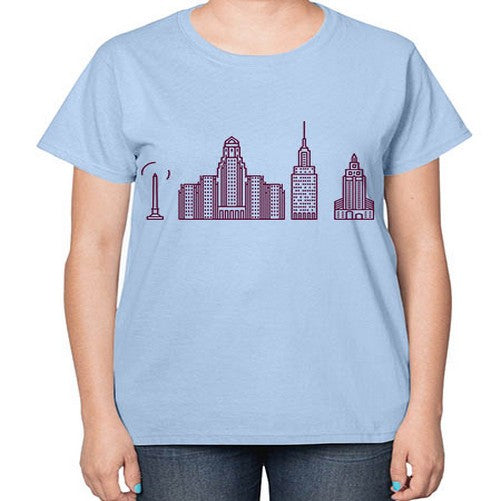 BuffaloNY 519# - cities-  Ladies T-Shirt