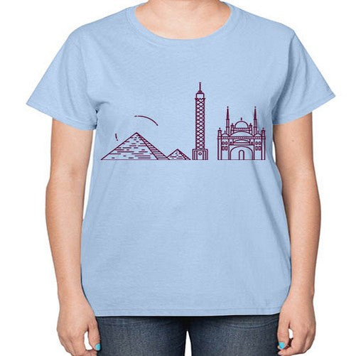 Cairo 527# - cities-  Ladies T-Shirt
